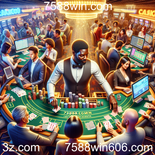 Experiência Imersiva no Cassino ao Vivo do 7588win.com